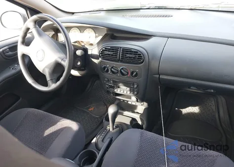 2001 Plymouth Neon Highline from USA, damaged, VIN 1P3ES46C01D119508